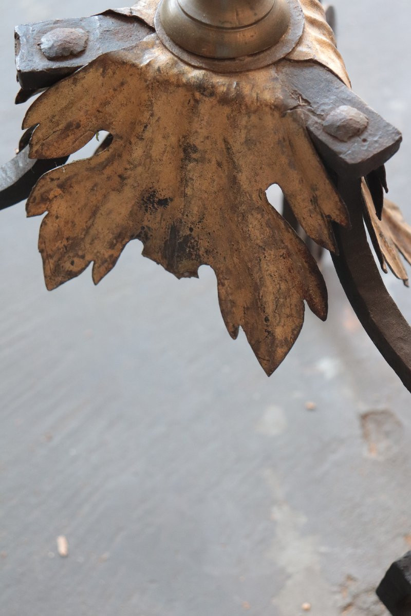 Coppia di Torciere in Ferro, Toscana, '700-photo-4