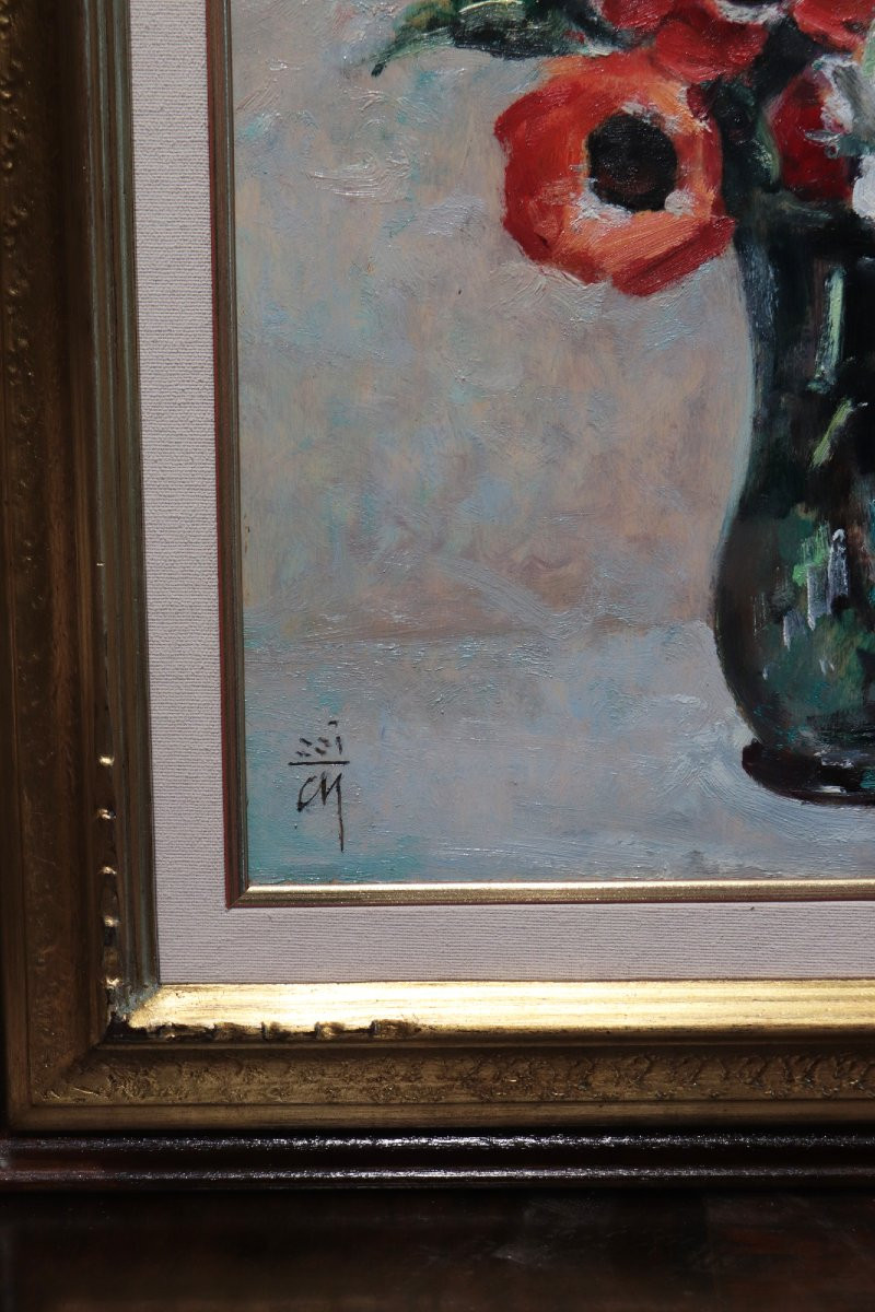 Corrado Michelozzi (Livorno 1883-1965) - Vaso di Fiori-photo-3