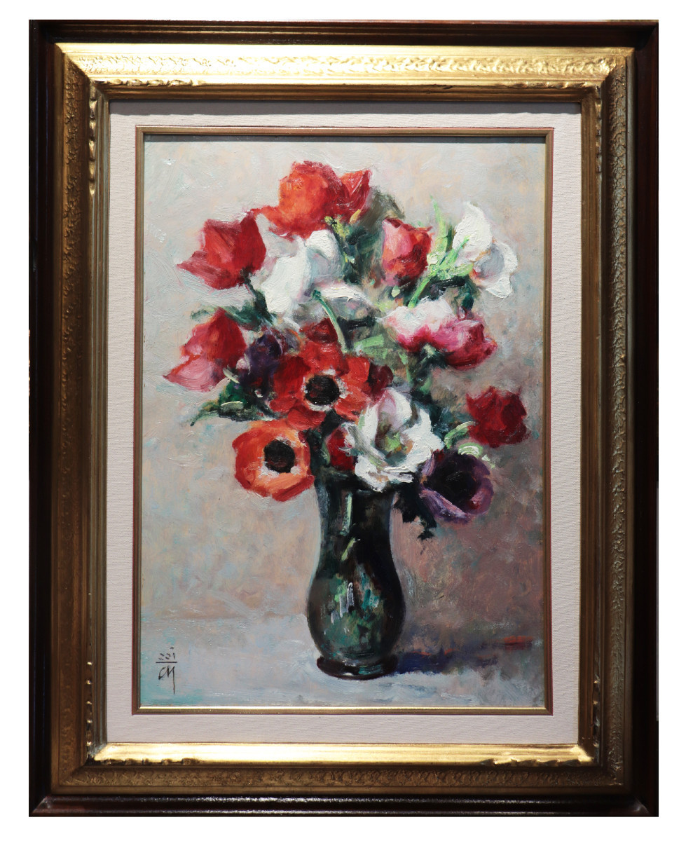 Corrado Michelozzi (Livorno 1883-1965) - Vaso di Fiori