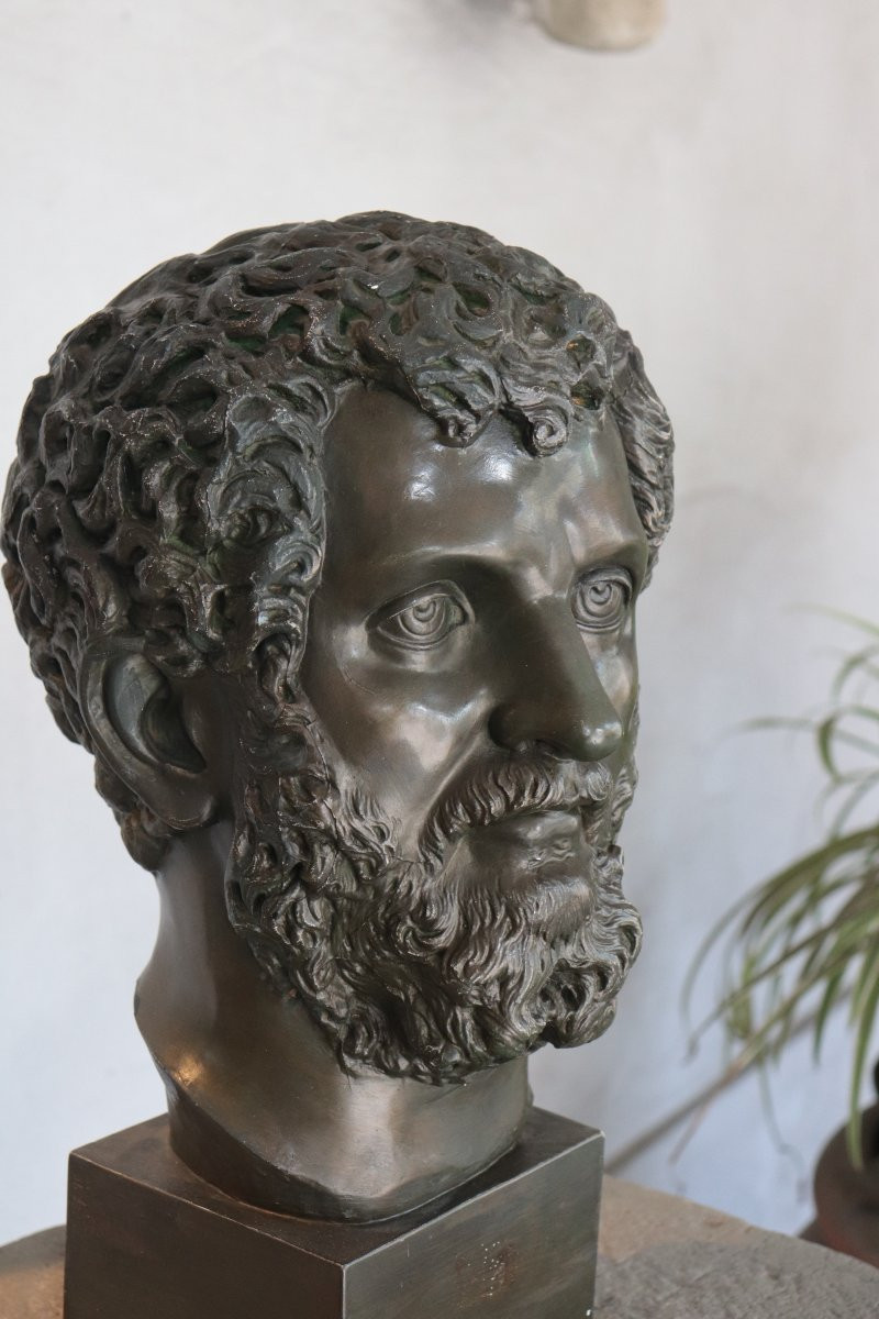 SCULTURA TESTA, ROMA, SECOLO XX-photo-1