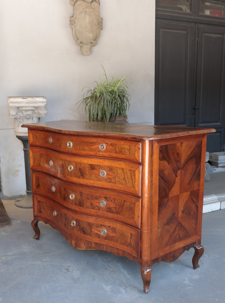 Cassettone Lastronato, Malta, '700