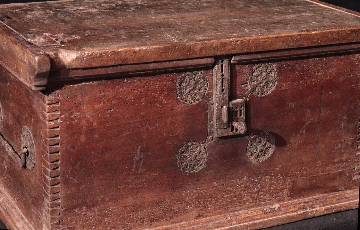 Cassa-forziere Gotica, Veneto Sec.XV-photo-1