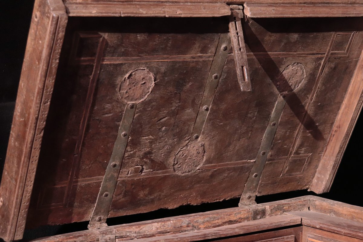 Cassa-forziere Gotica, Veneto Sec.XV-photo-2