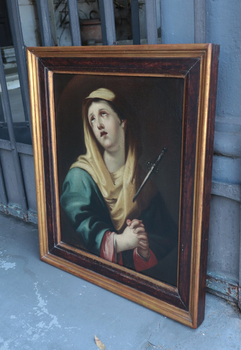 Dipinto Antico "mater dolorosa", Emilia, '700-photo-2