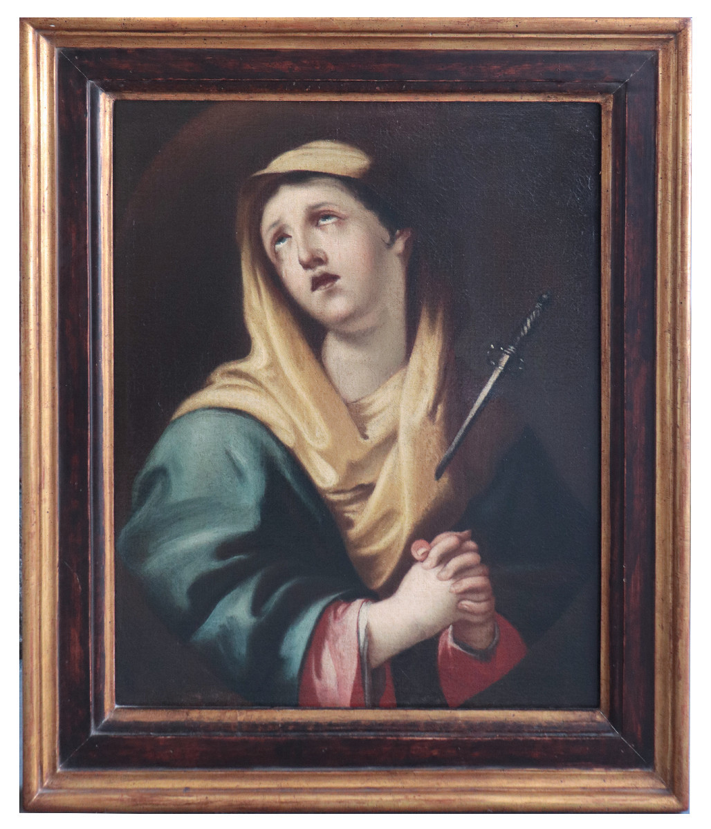 Dipinto Antico "mater dolorosa", Emilia, '700