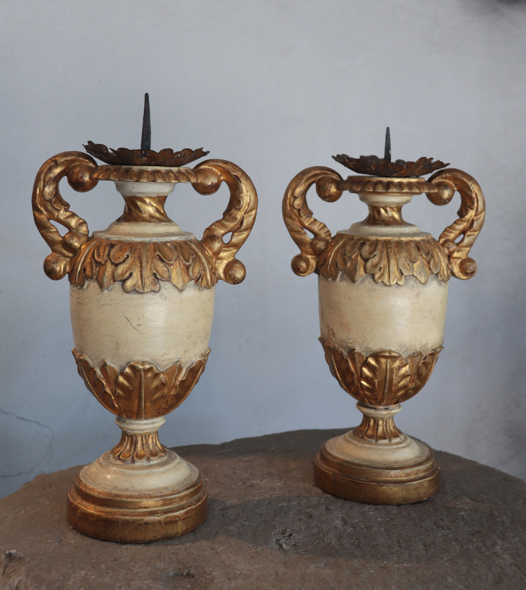 Coppia di Candelieri, Toscana, '700