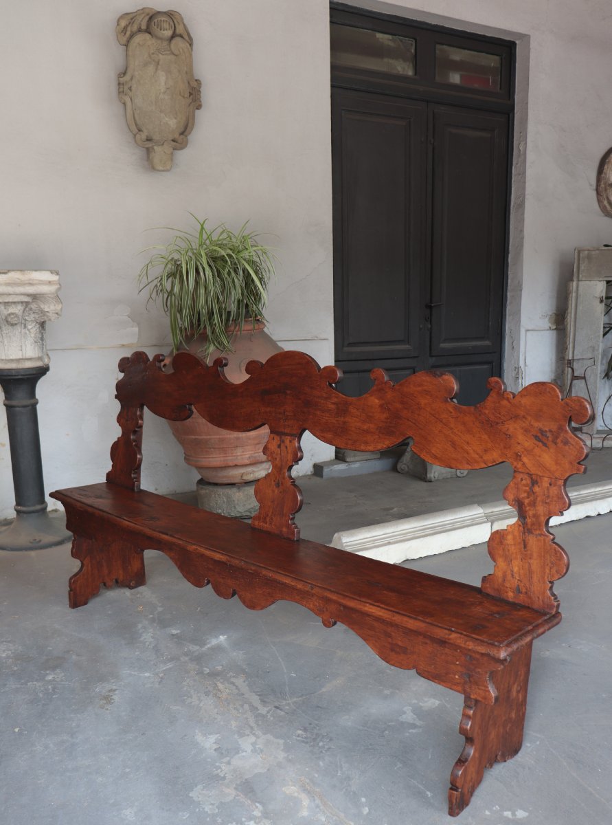 Panca da palazzo, Toscana, '600-photo-2