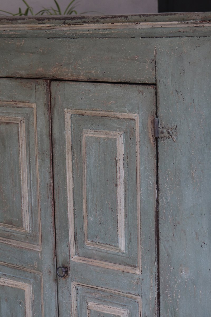 Credenza-stipo in legno laccato, Toscana, '700-photo-2