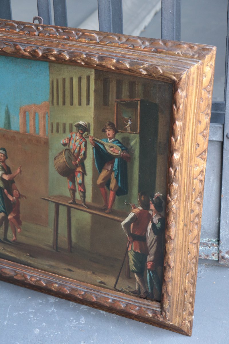 Dipinto: Scena Teatrale, Veneto, '600-photo-3