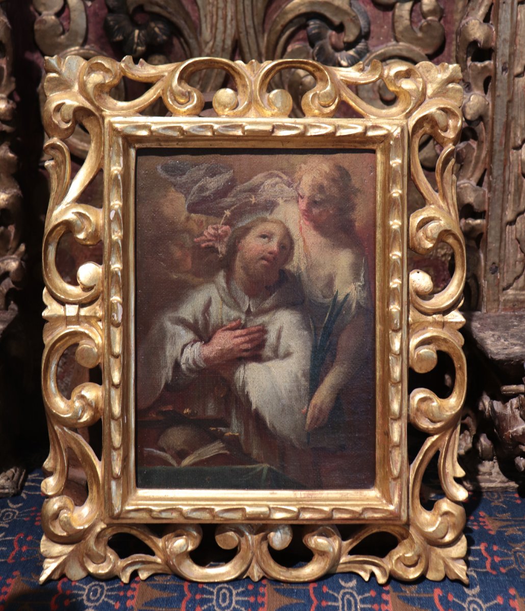 Pittore Veneto: San Matteo Evangelista, fine '600