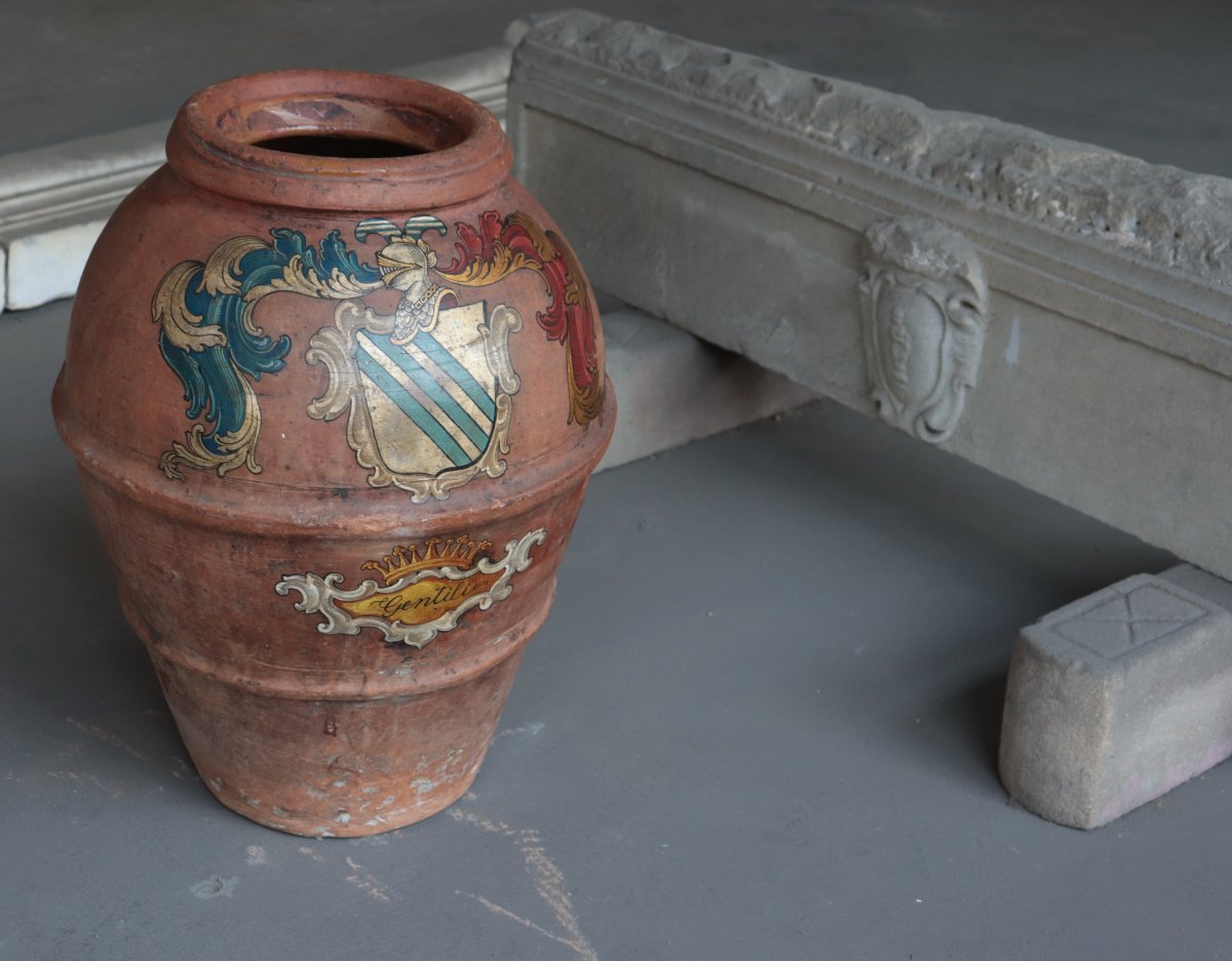 orcio in terracotta, Toscana, '800-photo-3