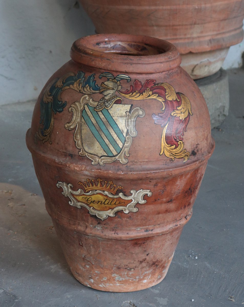 orcio in terracotta, Toscana, '800