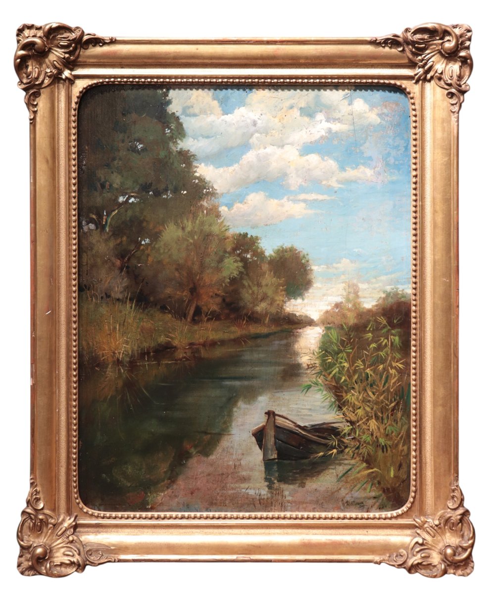  Delleani Lorenzo (Pollone, 1840 - Torino, 1908) - Paesaggio
