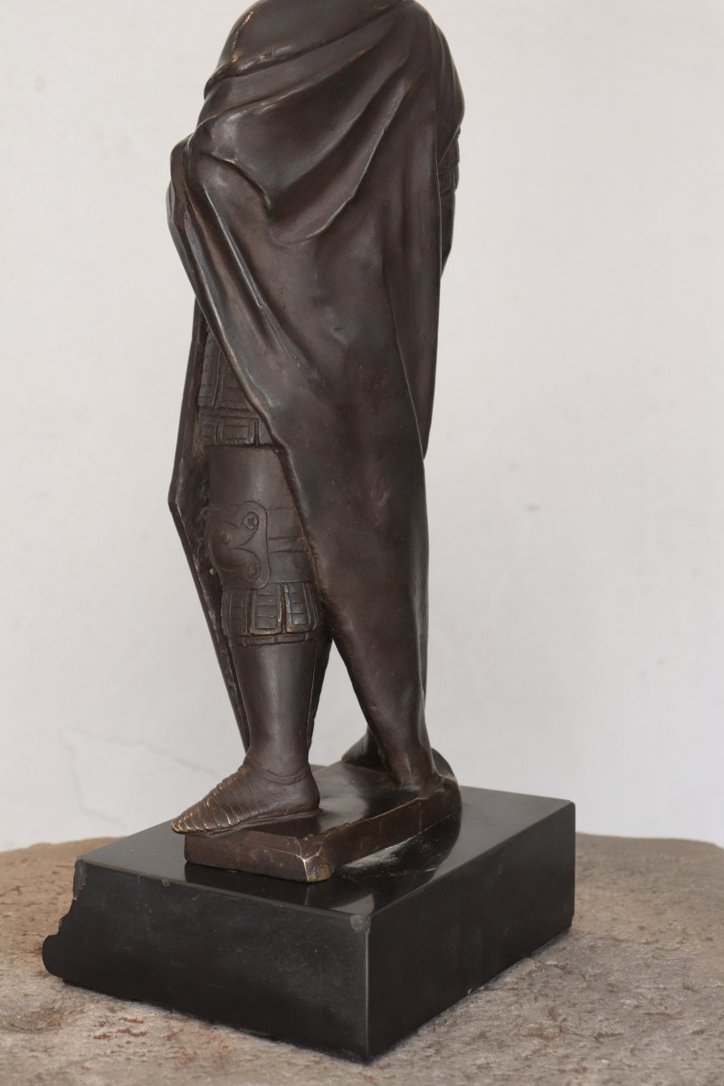 Scultura in bronzo "San Giorgio" da Donatello '900-photo-4