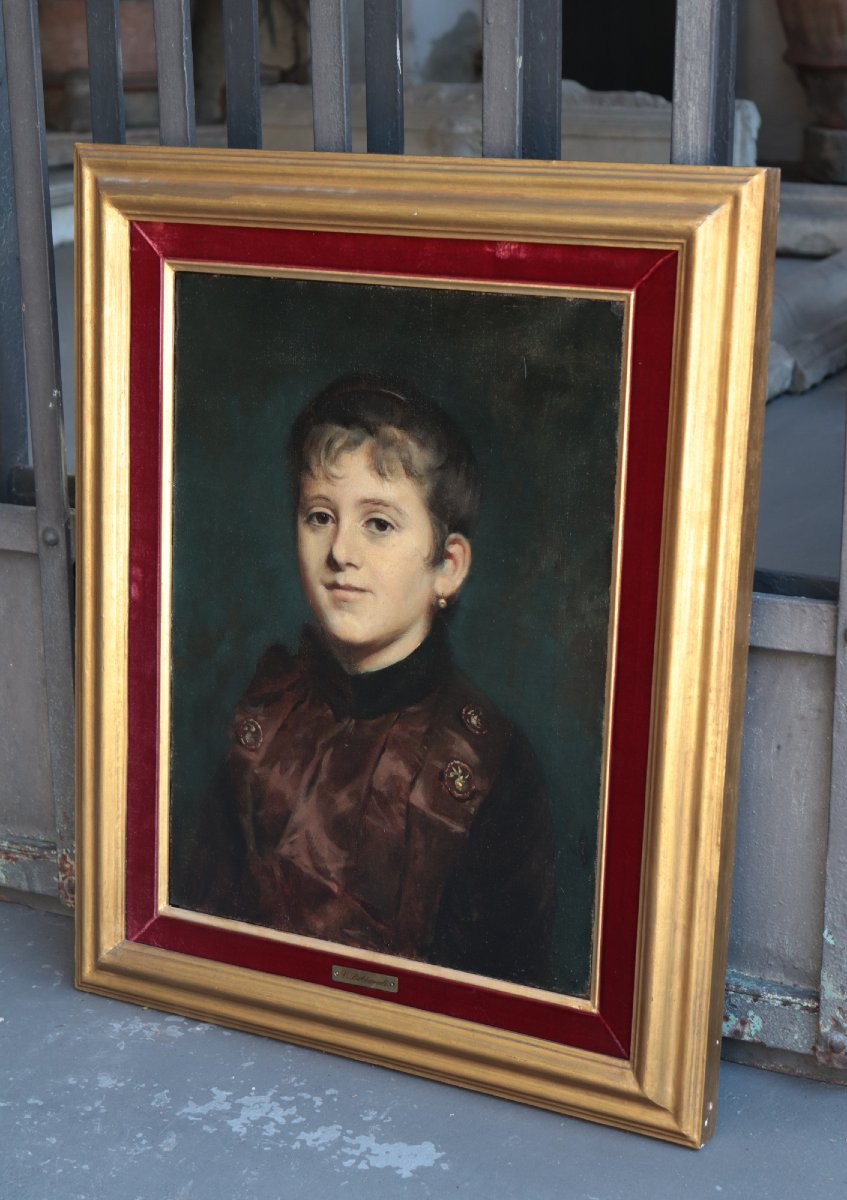 Dipinto: Ritratto di Signora, fine '800