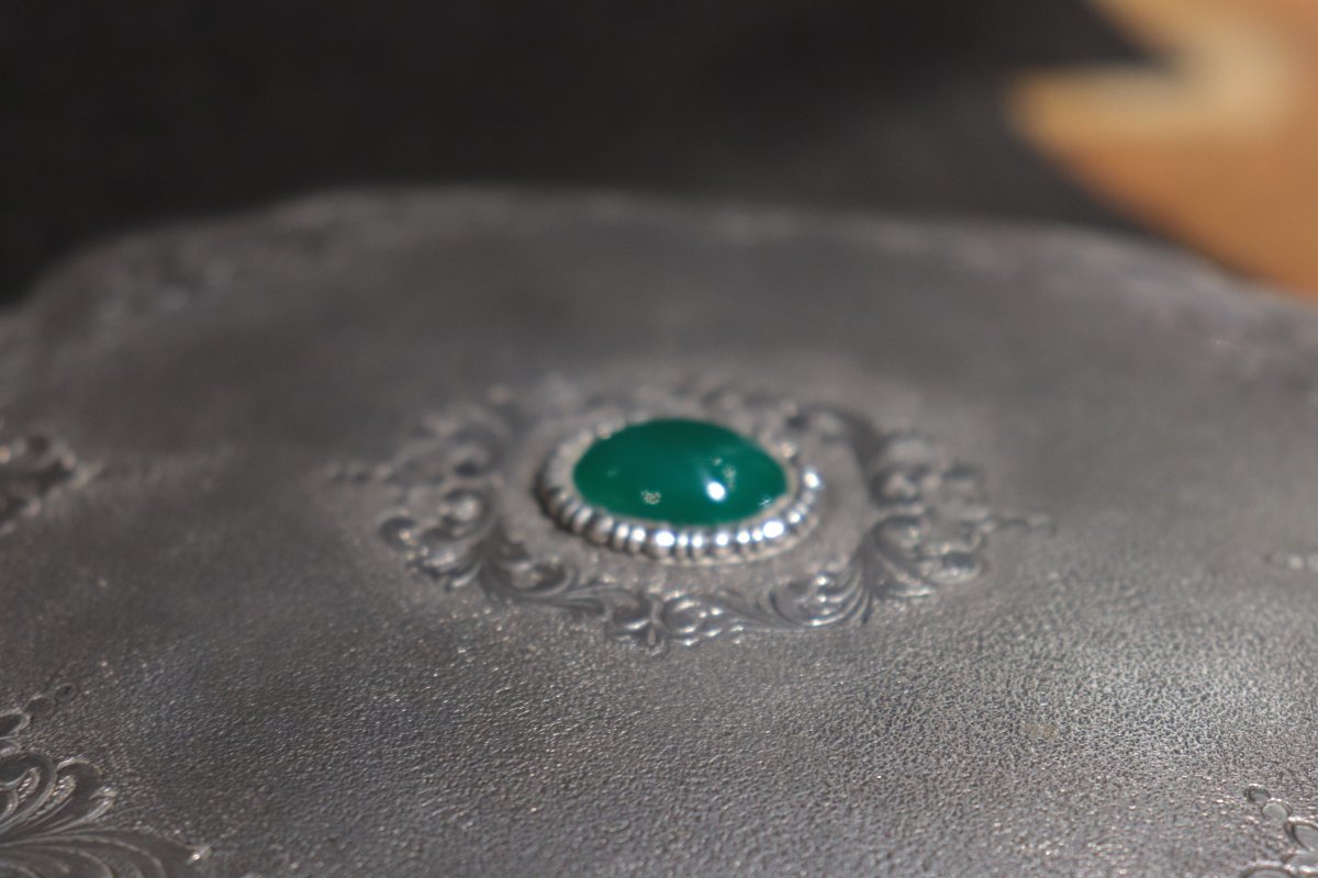Cofanetto portagioie in argento, inizi '900-photo-3