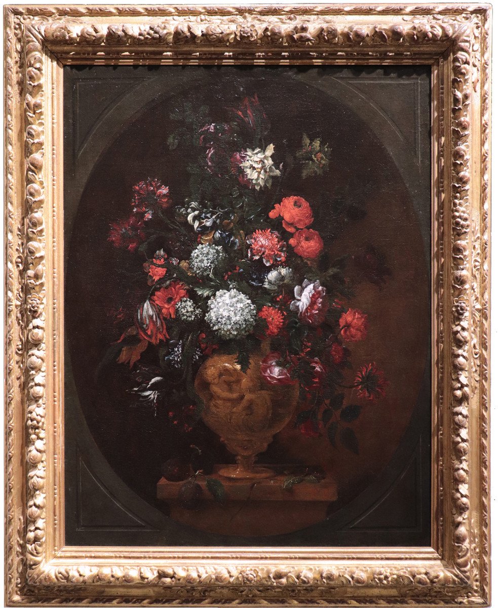 Bartolomeo Bimbi ( Florence 1684-1729) - Vase De Fleurs