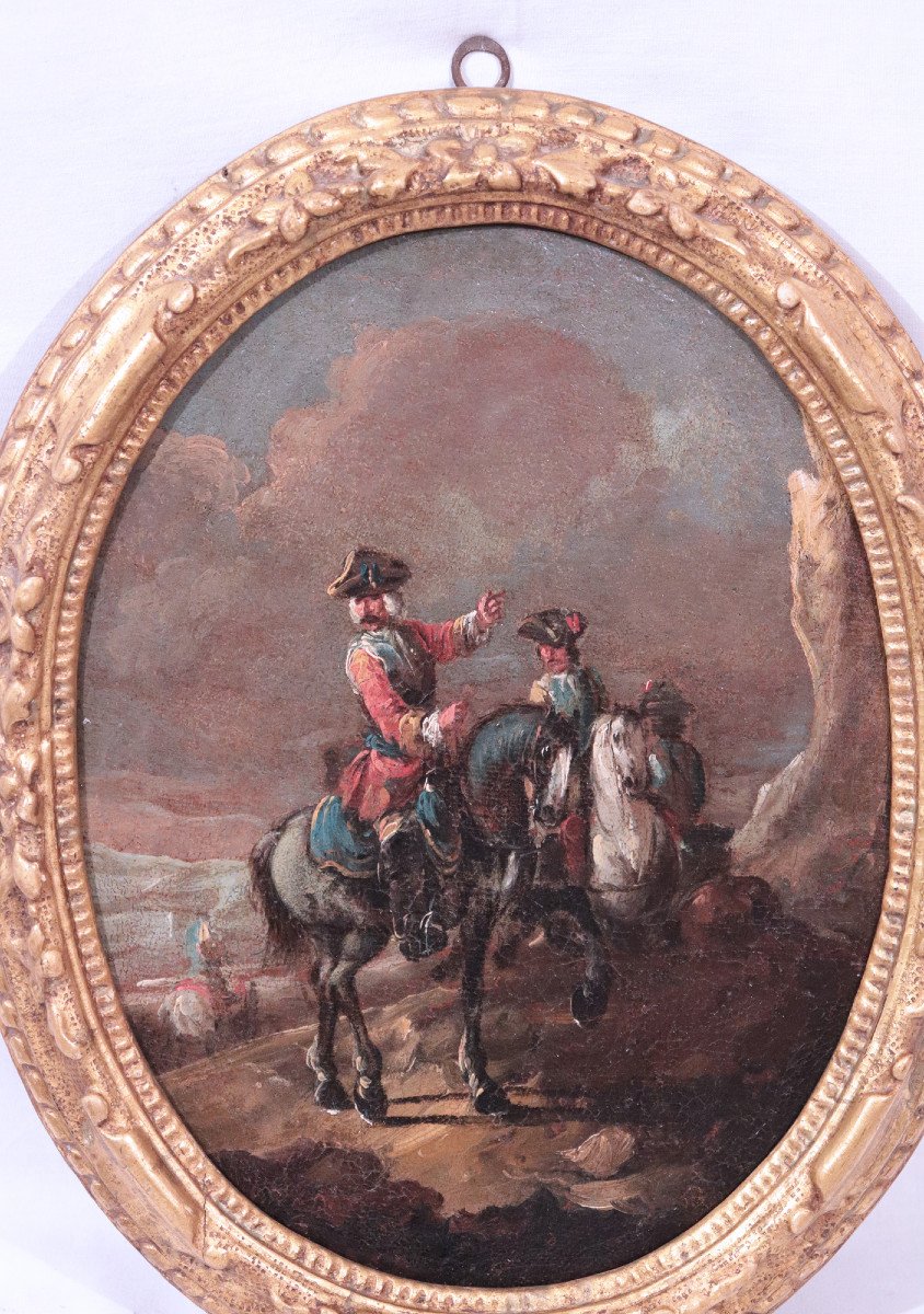 Giuseppe Zais (1709-1784) - Chevaliers Et Paysage -photo-4