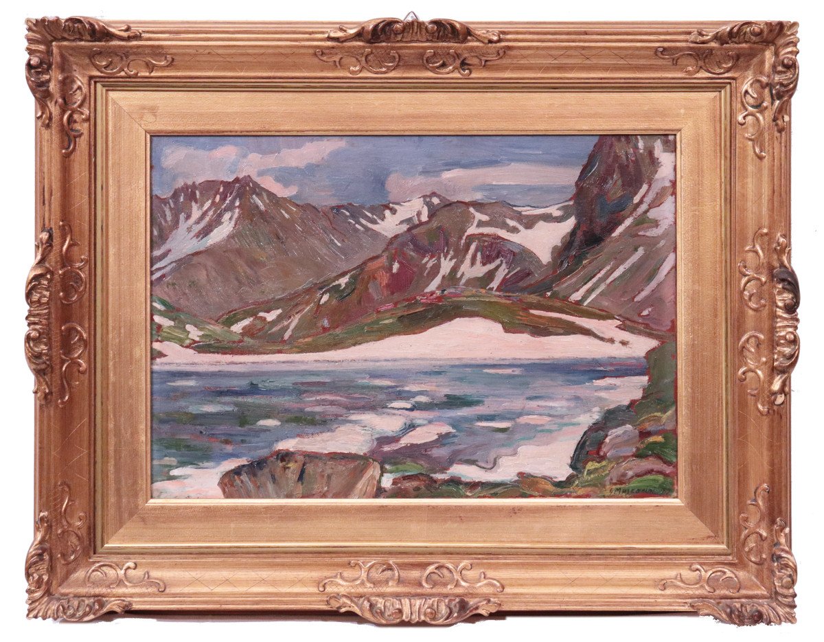 Mascarini Giuseppe (1877-1954) - Paysages De Montagne-photo-2