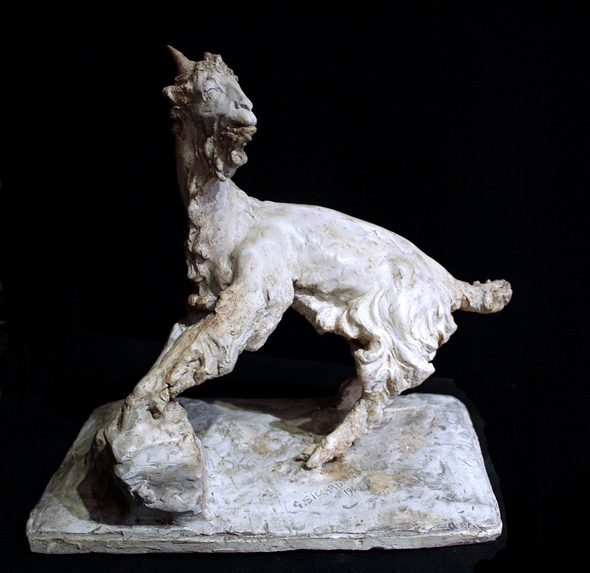 Siccardi Giuseppe (bergame 1883-1956) - Chèvre