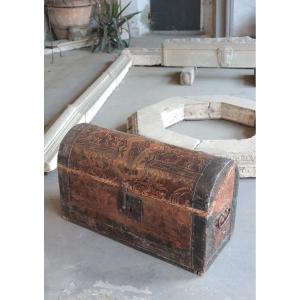 Baule da Viaggio in Cuoio, Italia, '600