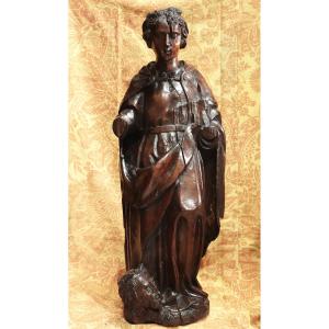 Scultura Lignea: Giuditta e Oloferne, Veneto, '500