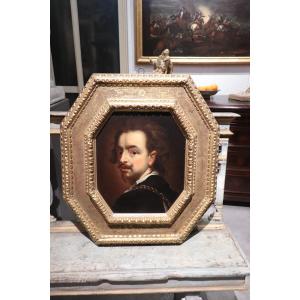 Dipinto antico: Ritratto, Scuola Fiamminga, '600