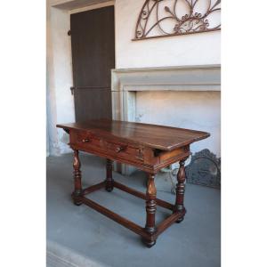 Tavolo-consolle a rocchetto, Toscana, '600