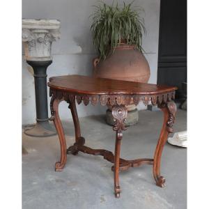 Consolle in legno di noce, Italia, '700