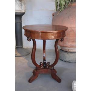 Tavolo Tondo a cestello, Toscana, '800