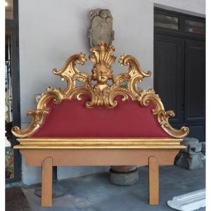 Testata di letto dorata, Toscana, '700