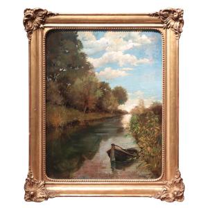  Delleani Lorenzo (Pollone, 1840 - Torino, 1908) - Paesaggio