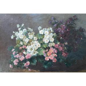 Flower Entablature - Jeanne Amen (1863-1923)