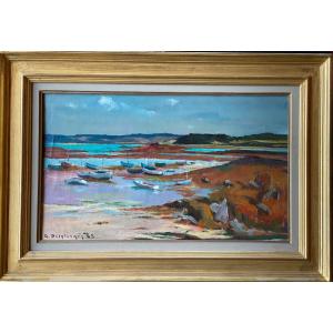 Navy (brittany) - Georges Delplanque (1903-1999)