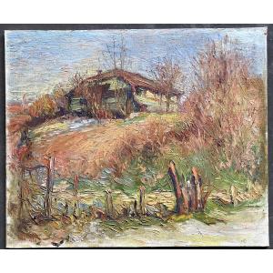 The House (1958) Maurice Gourdon - French School, Mid-20th Century