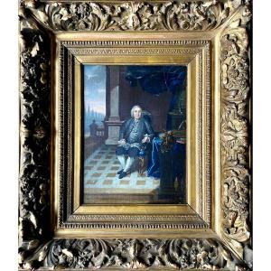 Portrait Of A Pharmacist Or Doctor From The 18th Century - Tournières?