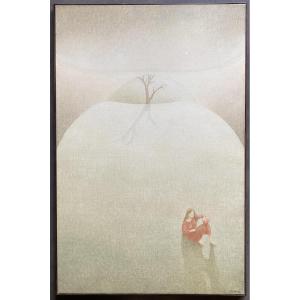 Oil On Canvas Signed Jean Garonnaire