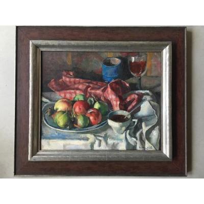 Lucien Weil 1902 Biesheim Oil - 1963 Erquy