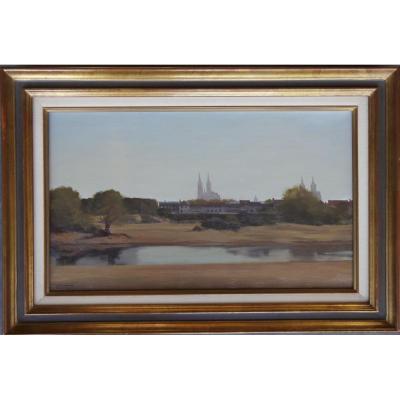 View Of Moulins Su Allier By Jean Pierre Stauffer