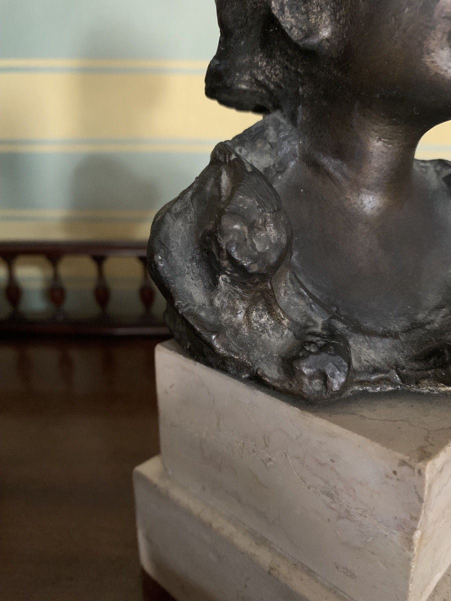 Scultura in bronzo firmata De Martino-photo-2