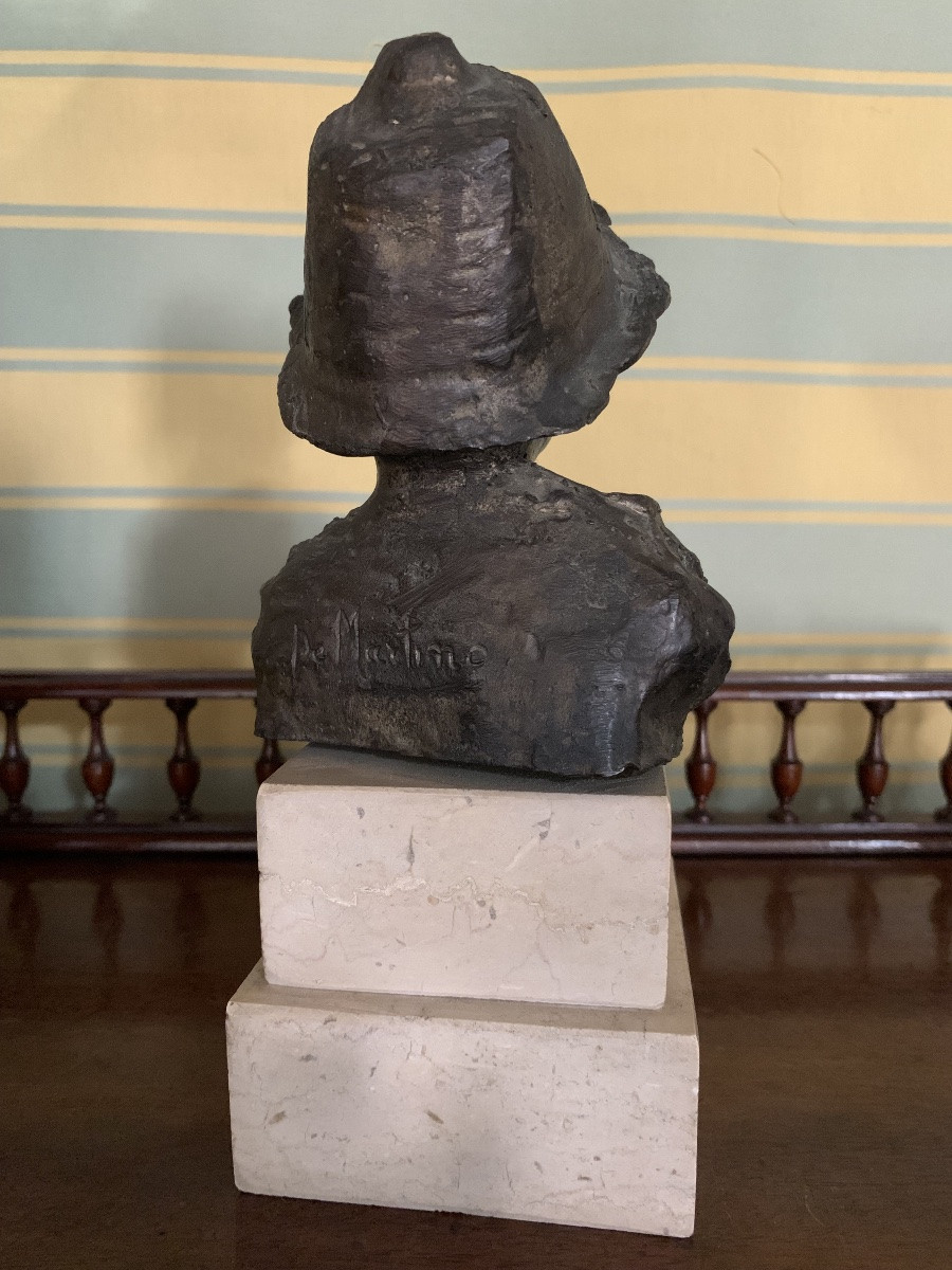 Scultura in bronzo firmata De Martino-photo-3