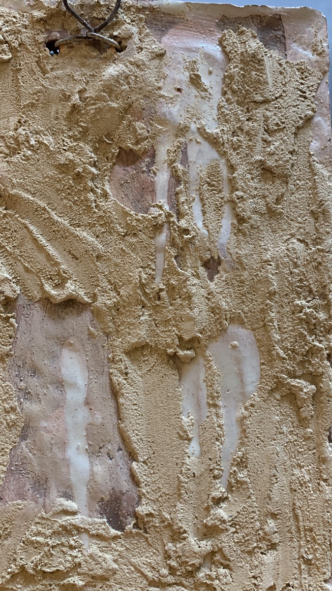 Bassorilievo in maiolica, formella devozionale, area Senese, 18esimo secolo-photo-8