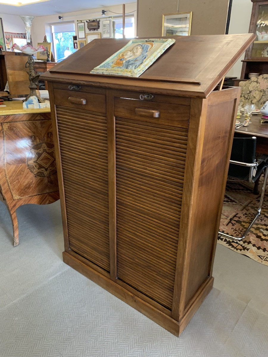 Mobile archivio/schedario/classificatore, Francia 1930/40-photo-2