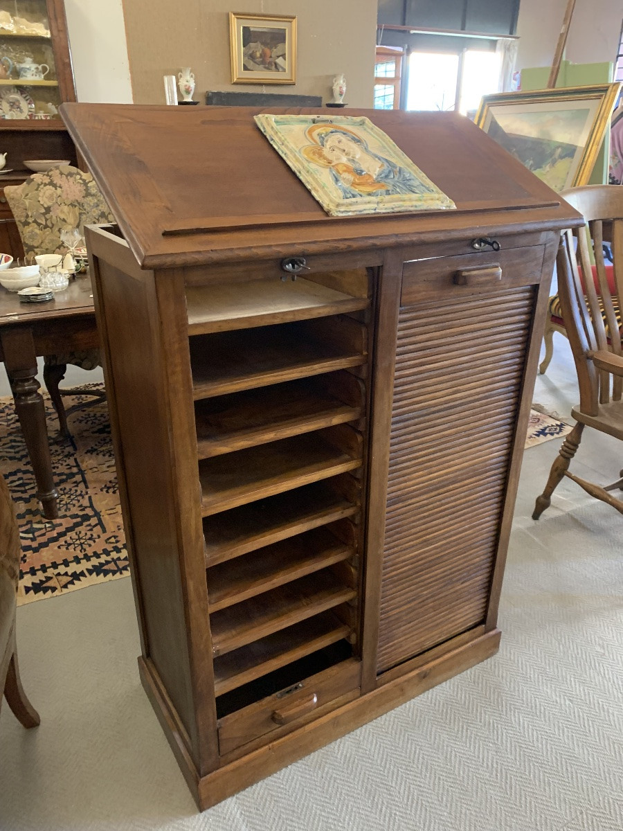 Mobile archivio/schedario/classificatore, Francia 1930/40-photo-3