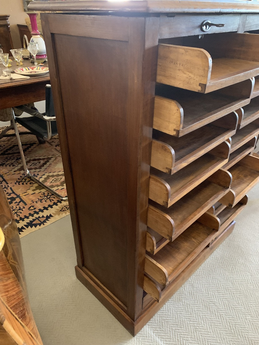 Mobile archivio/schedario/classificatore, Francia 1930/40-photo-7