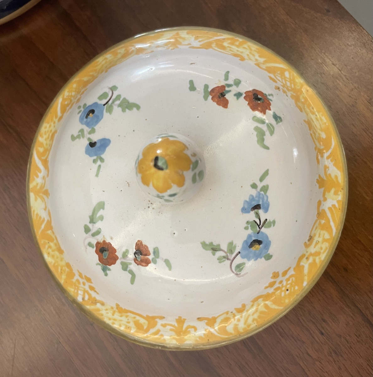 Coppia di vasi Neoclassici in Maiolica policroma, Faenza 18/19esimo secolo -photo-7