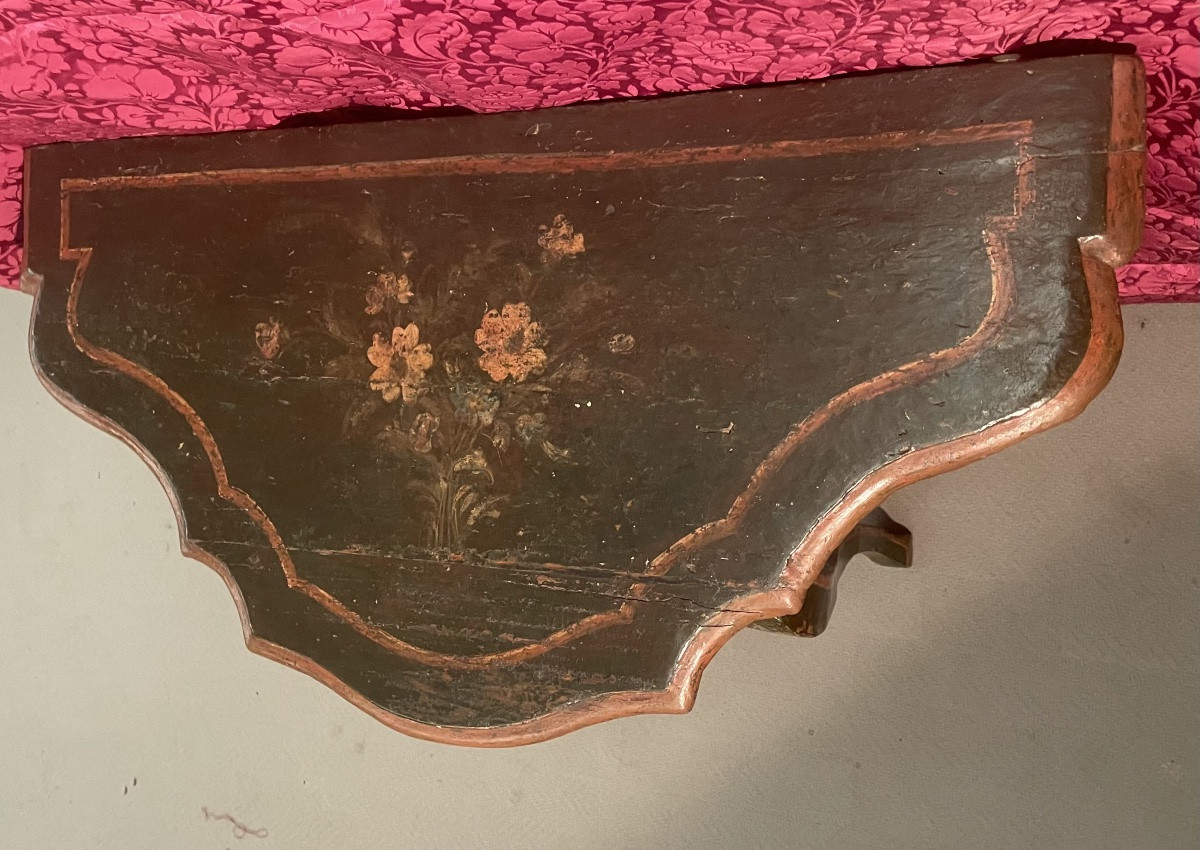 Piccola console laccata, Venezia 18esimo secolo-photo-4