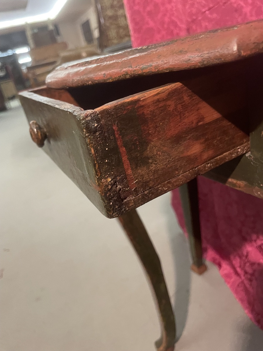 Piccola console laccata, Venezia 18esimo secolo-photo-3