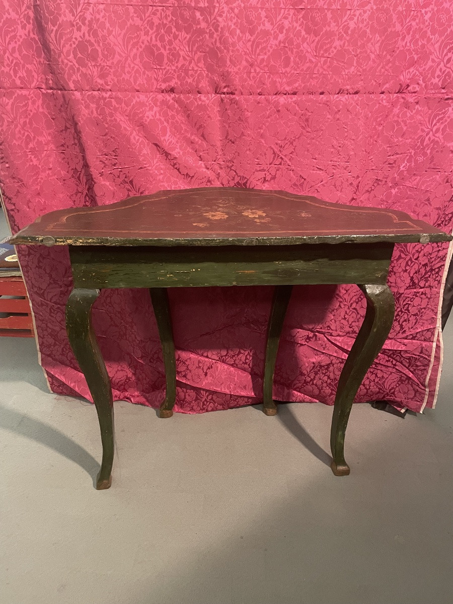 Piccola console laccata, Venezia 18esimo secolo-photo-7