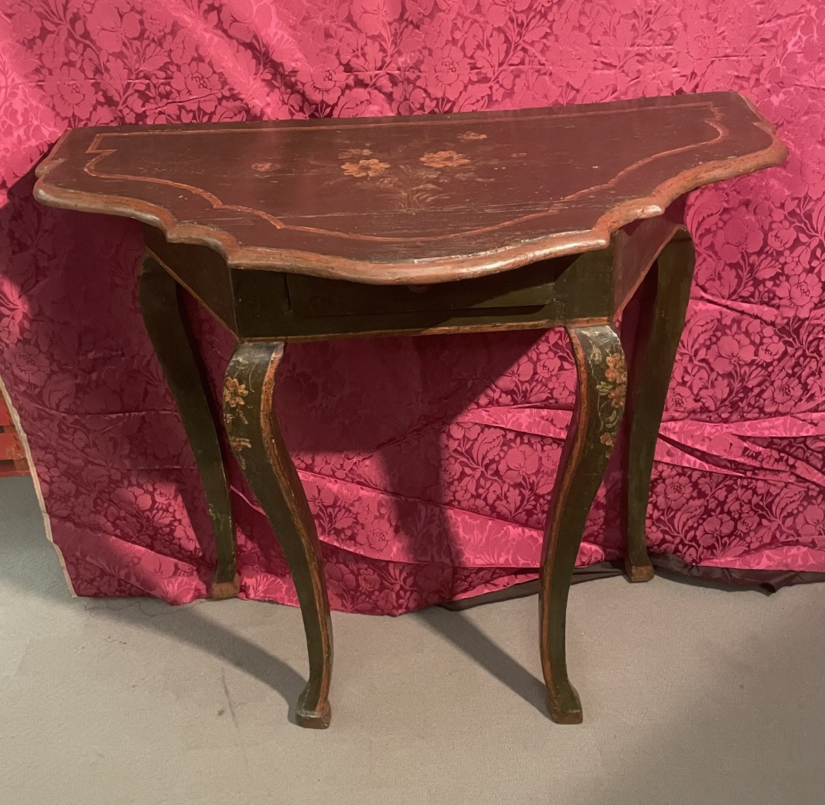 Piccola console laccata, Venezia 18esimo secolo-photo-8